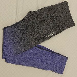 Gymshark Ombré Seamless Leggings Indigo/Black